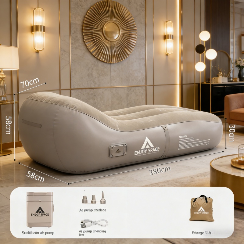 كرسي استرخاء قابل للنفخ ذاتيًا - مراجعة Outdoor Furniture Designer وسعره