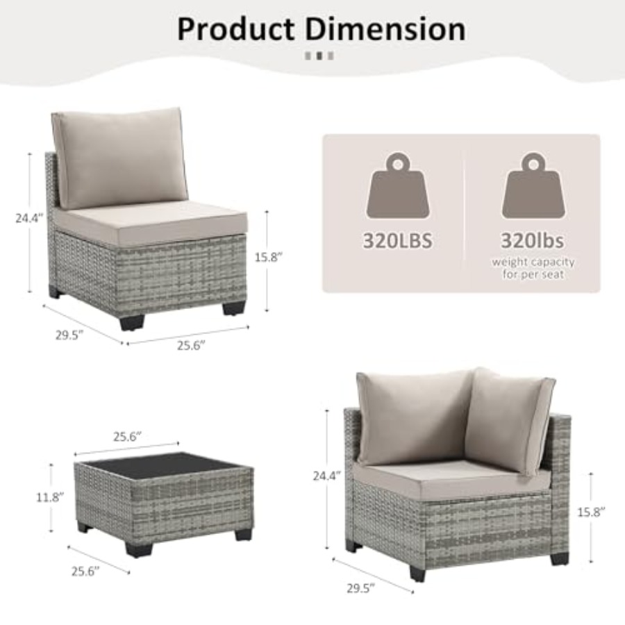 مجموعة أثاث خارجي من الخيزران، - مراجعة Outdoor Furniture Loveseat وسعره