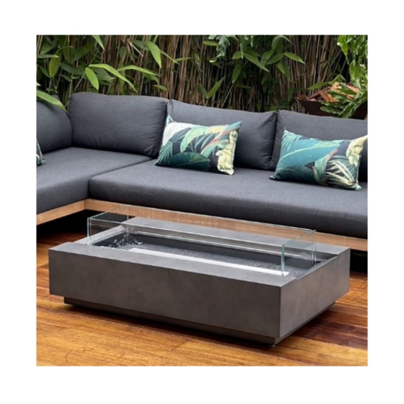 مجموعة أثاث خارجي حديثة من الف - مراجعة Outdoor Furniture And Fire Pit وسعره
