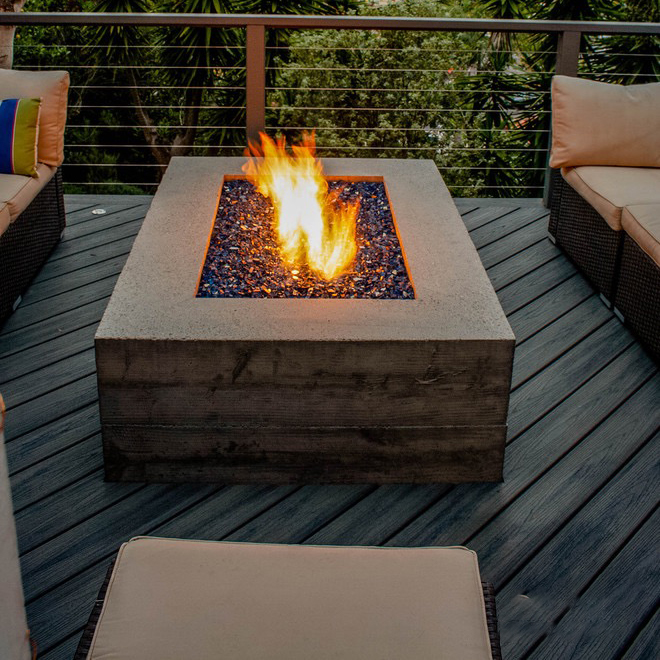 مجموعة أثاث خارجي حديثة من الف - مراجعة Outdoor Furniture And Fire Pit وسعره