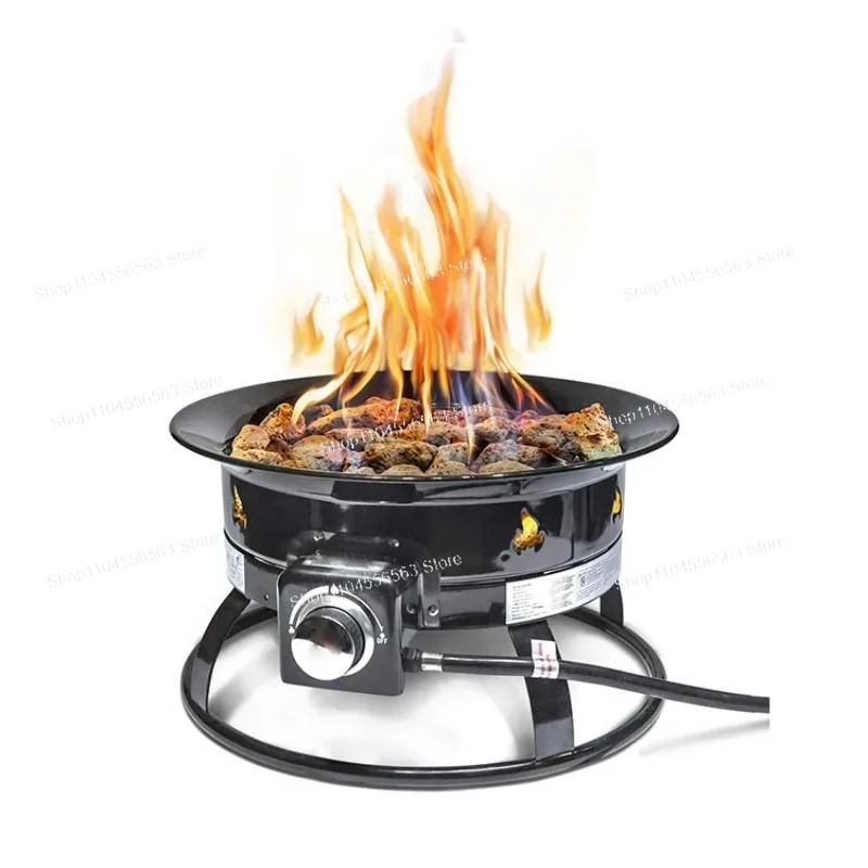 موقد غاز محمول يعمل بالبروبان  - مراجعة Outdoor Furniture And Fire Pit وسعره