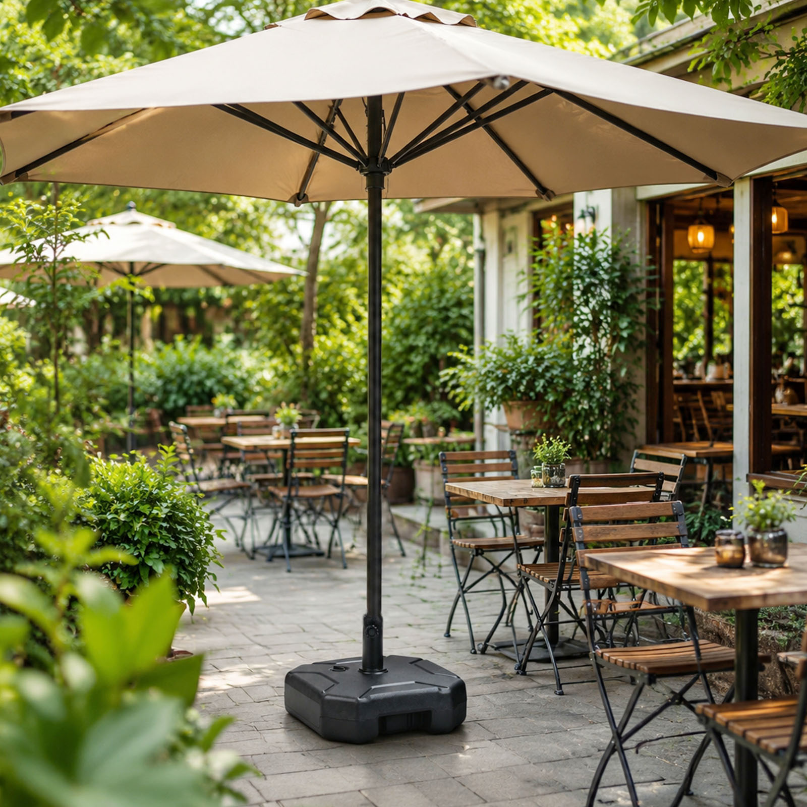 قاعدة مظلة قابلة للملء بالماء  - مراجعة Outdoor Furniture Teak وسعره