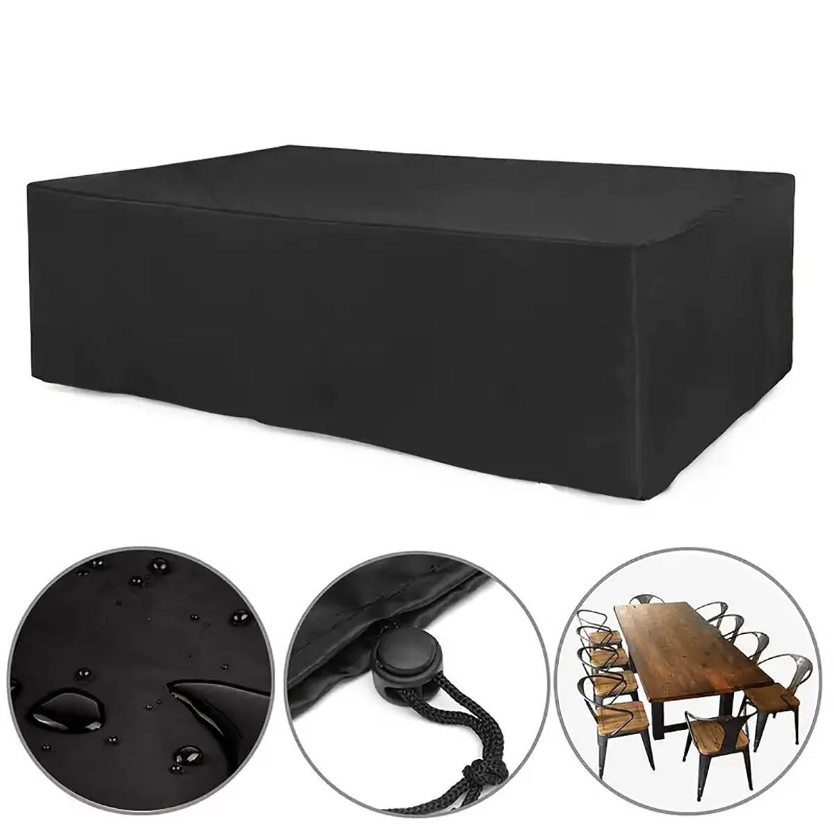 طقم أغطية أثاث الفناء الخارجي  - مراجعة Outdoor Furniture Sofa وسعره