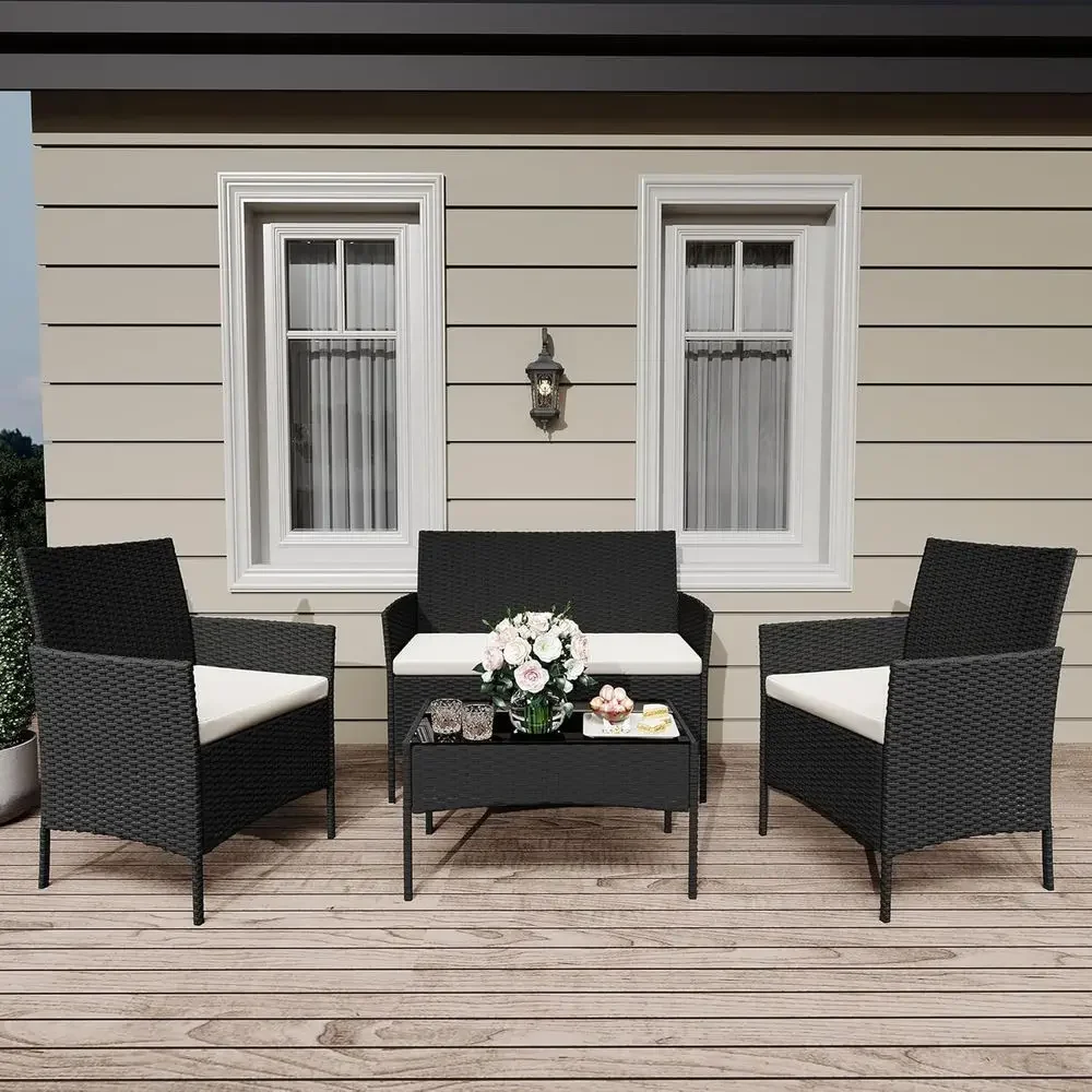 طقم أثاث من الخيزران المكون من - مراجعة Outdoor Furniture Loveseat وسعره