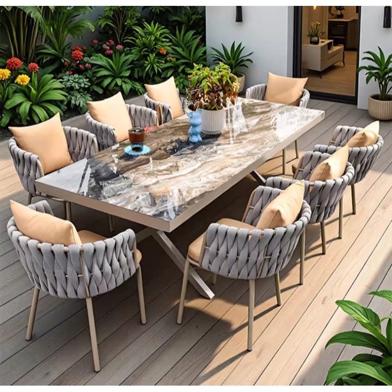 طاولات وكراسي خارجية بتصميم نو - مراجعة Outdoor Furniture Teak وسعره