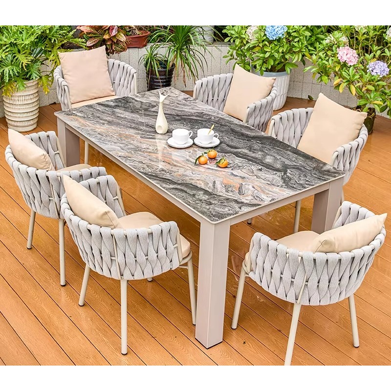 طاولات وكراسي خارجية بتصميم نو - مراجعة Outdoor Furniture Teak وسعره