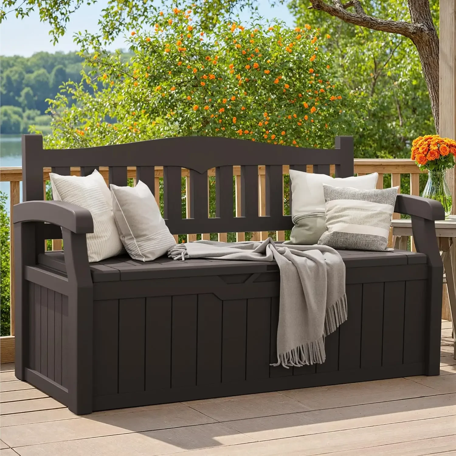 صندوق تخزين خارجي من جريزوم بس - مراجعة Outdoor Furniture Prices وسعره