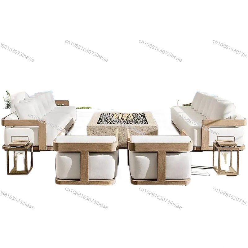 مجموعة أثاث خارجي حديثة مقاومة - مراجعة Outdoor Furniture And Fire Pit وسعره