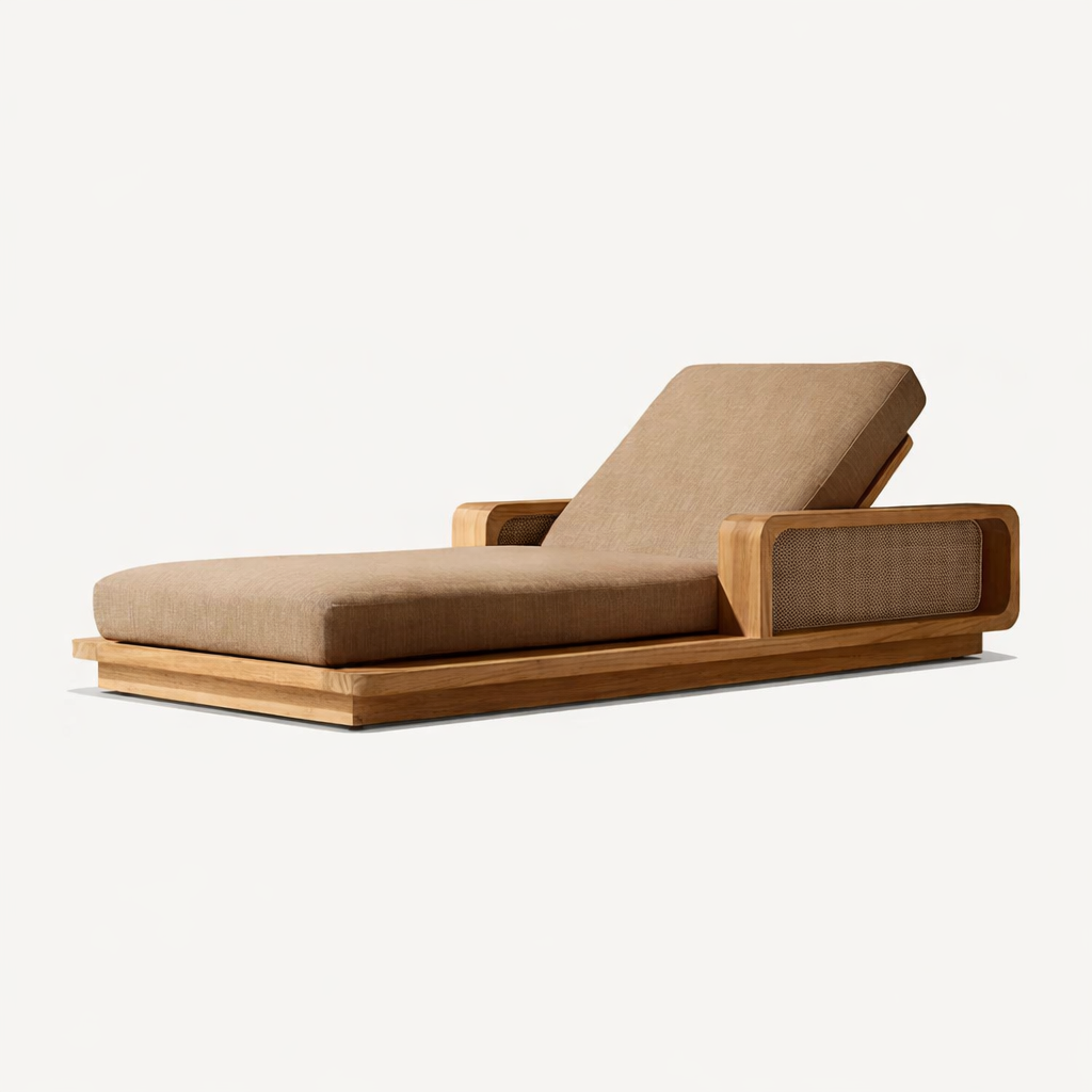 كرسي استرخاء خارجي للفنادق، كر - مراجعة Outdoor Furniture Teak وسعره