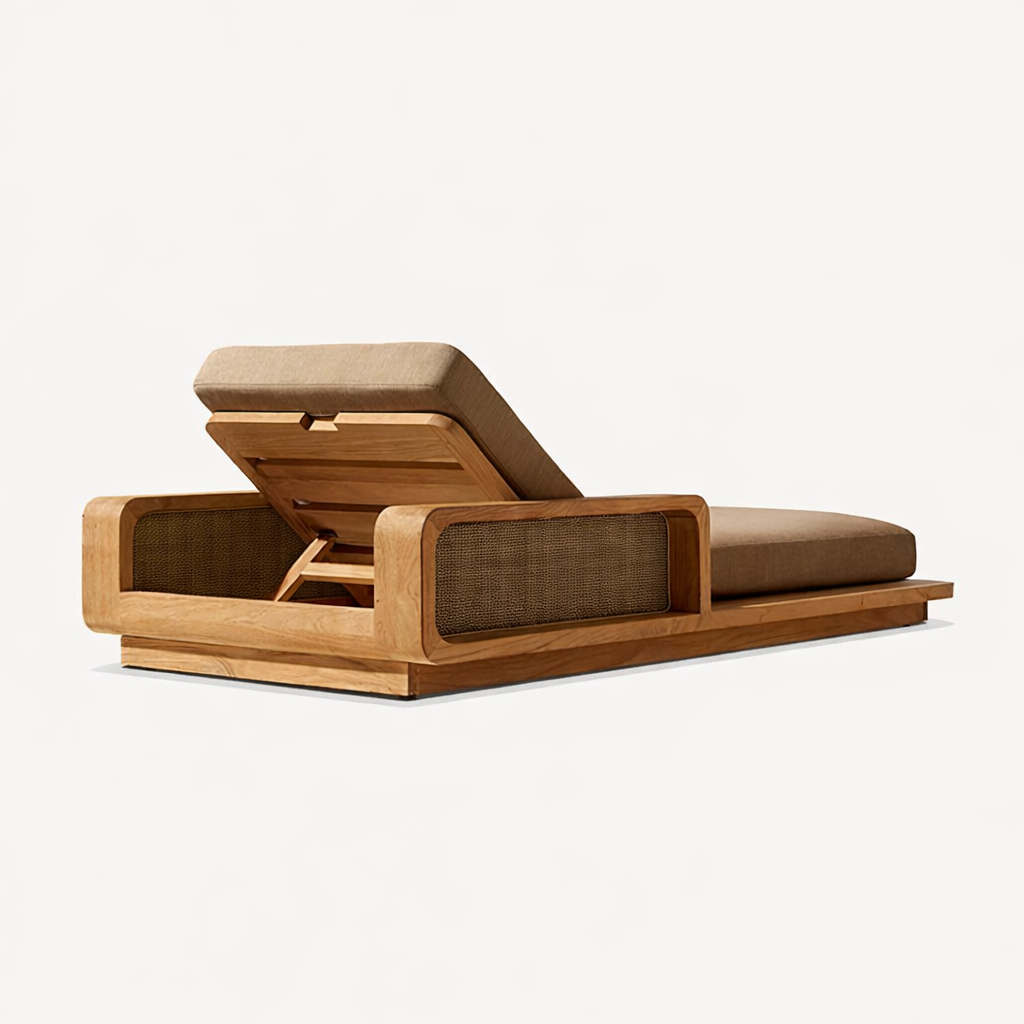 كرسي استرخاء خارجي للفنادق، كر - مراجعة Outdoor Furniture Teak وسعره