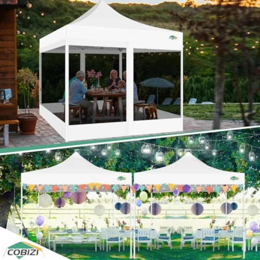 خيمة قابلة للطي 10x10 مع 4 جدر - مراجعة Gazebo Pop Up وسعره