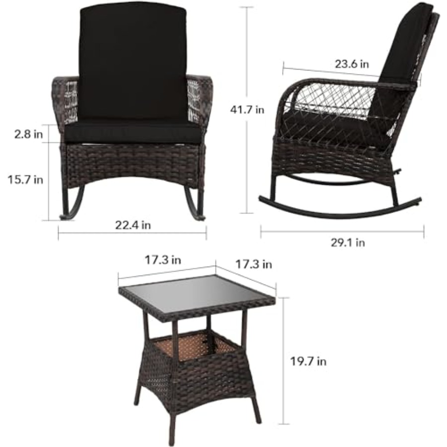 طقم أثاث فناء خارجي من الراتان - مراجعة Outdoor Furniture Loveseat وسعره