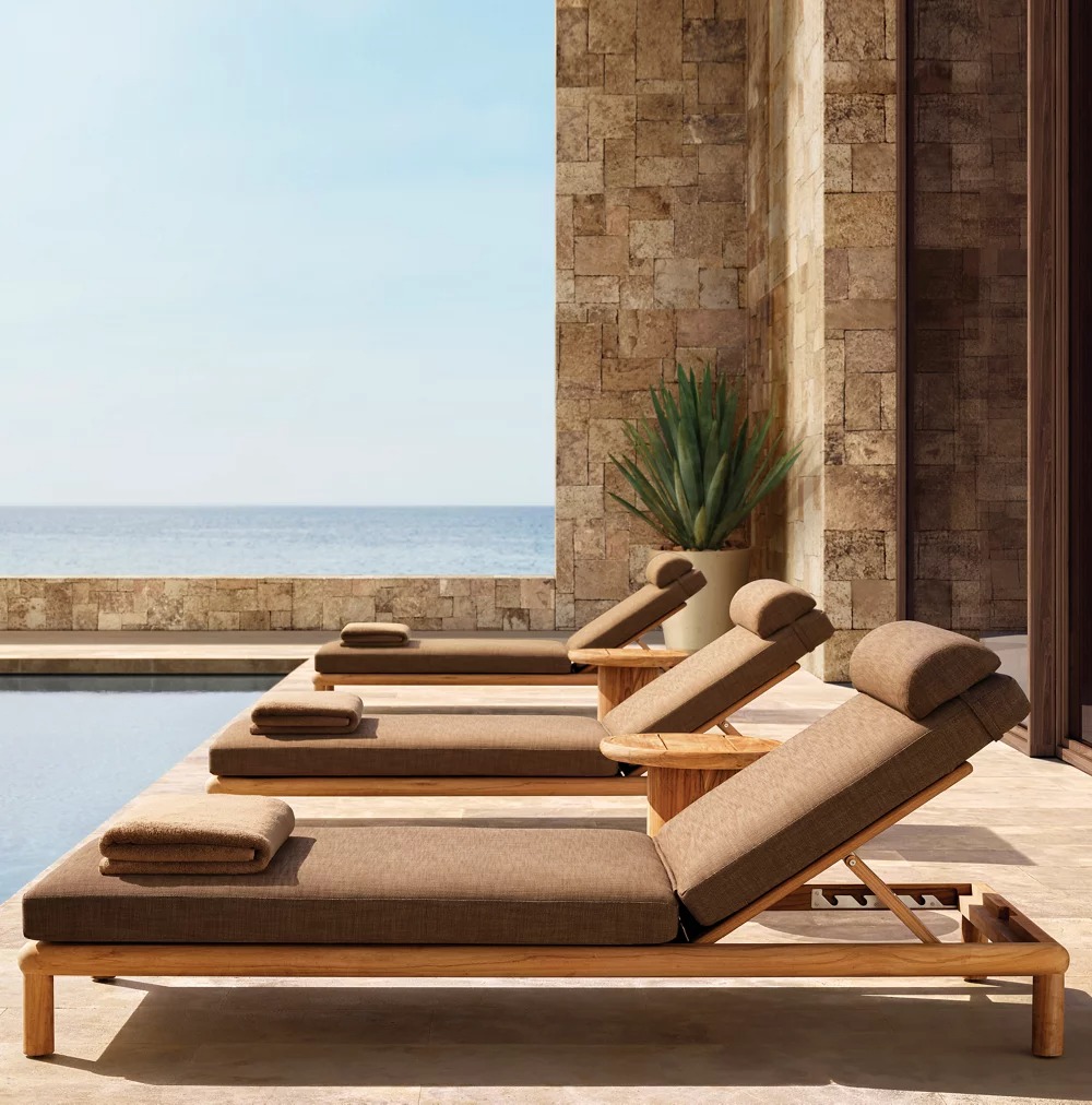 أريكة استرخاء خشبية صلبة أنيقة - مراجعة Outdoor Furniture Prices وسعره