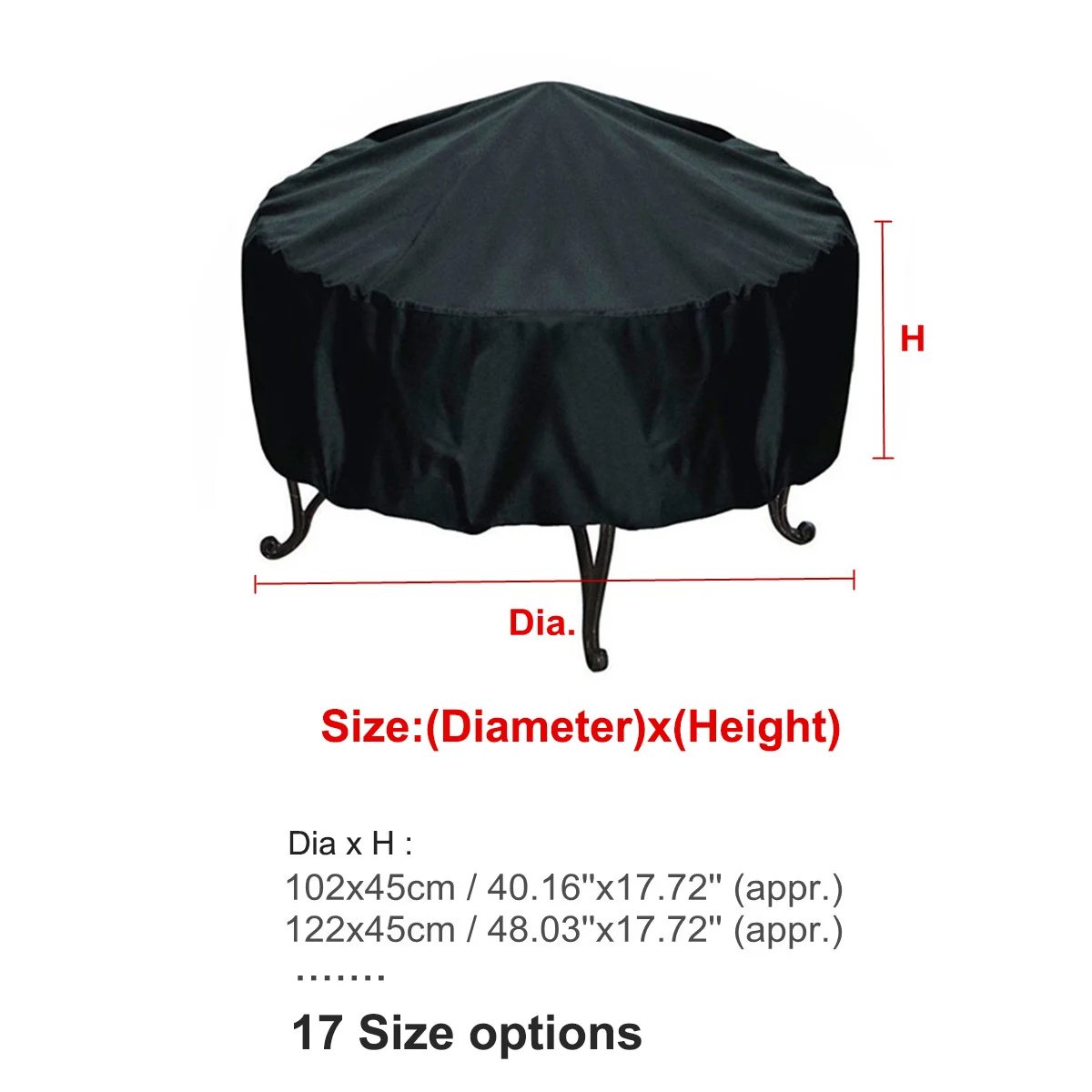 مقاوم للماء فناء غطاء حفرة الن - مراجعة Outdoor Furniture And Fire Pit وسعره